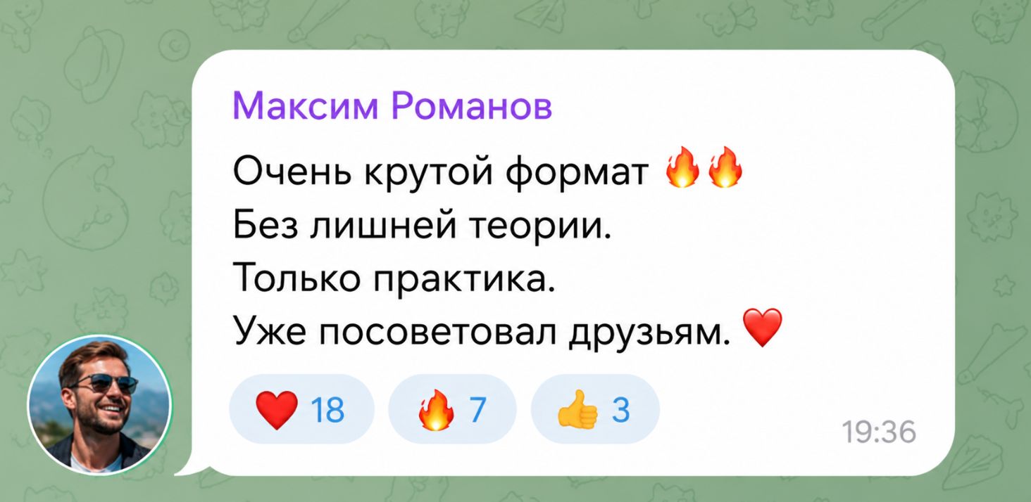 Отзыв участника клуба